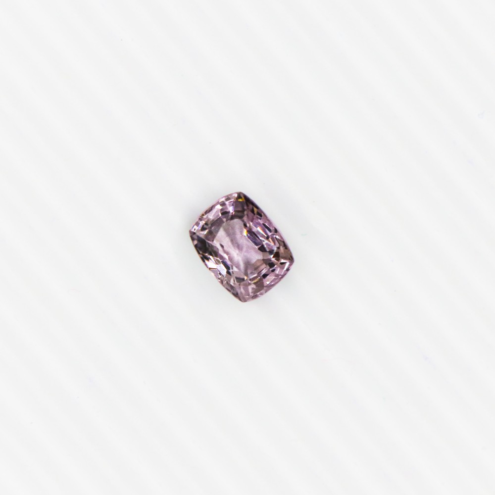 Single Rectangle Spinel Stone Light Pink